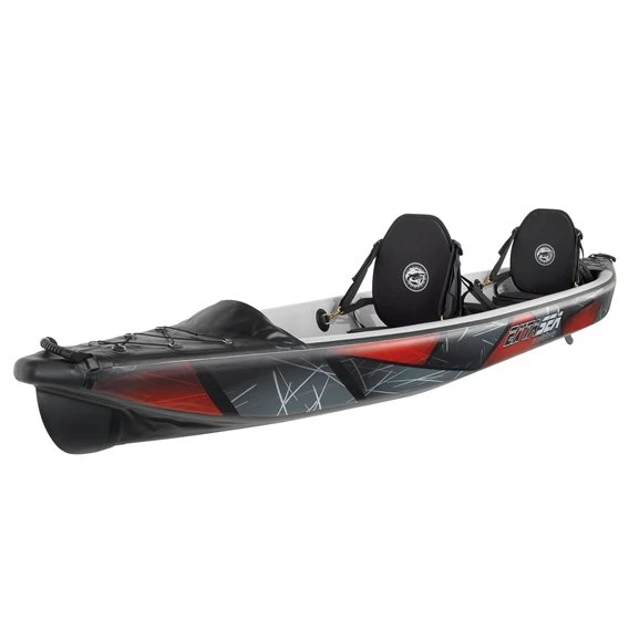 ExtaSea DS Double 473 Hochdruck Kajak Full Drop-Stitch 2er Luftkajak Set Red-grey 3 ExtaSea DS Double 473 Hochdruck Kajak Full Drop-Stitch 2er Luftkajak Set Red-grey