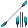 ExtaSea Pro Tour Carbon Vario Doppelpaddel | 220-240cm | 4-teilig | Blue-light Blue -Paddel Verkäufe extasea pro tour carbon vario doppelpaddel 220 240cm 4 teilig blue light blue