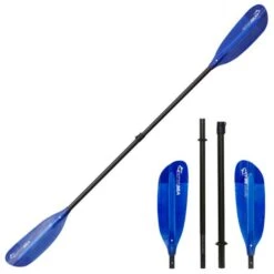 ExtaSea Pro Tour Carbon Vario Doppelpaddel | 220-240cm | 4-teilig | Dark Blue
