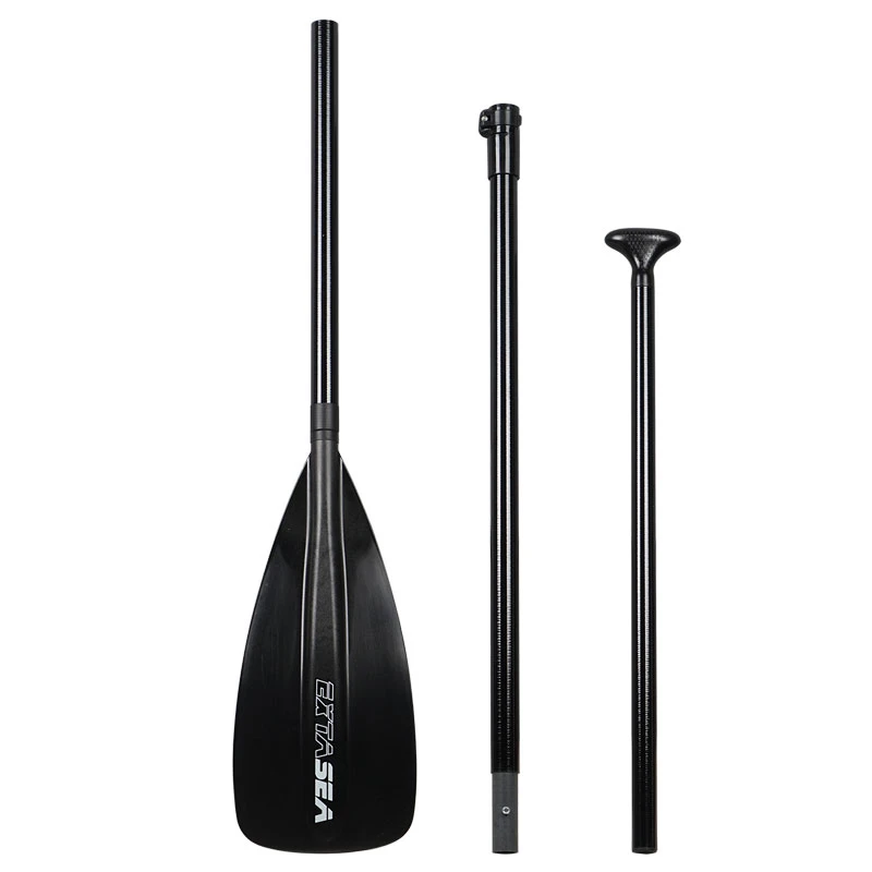 ExtaSea SUP Vario Fiberglas Paddel 3-teilig Black-grey 5 ExtaSea SUP Vario Fiberglas Paddel 3-teilig Black-grey – Bild 3