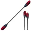 ExtaSea Tour Vario Fiberglas Doppelpaddel | 220-240cm | 2-teilig | Schwarz-rot -Paddel Verkäufe extasea tour vario fiberglas doppelpaddel 220 240cm 2 teilig schwarz rot
