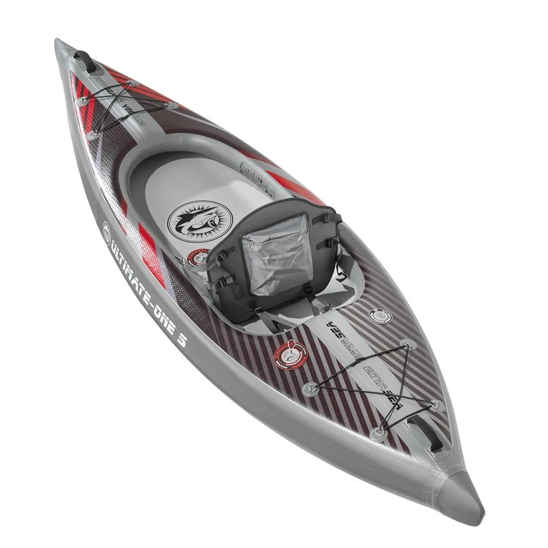Extasea Ultimate One S Full Drop-Stitch 1 Personen Kajak Aufblasbar Hochdruck Kajak Red 3 Extasea Ultimate One S Full Drop-Stitch 1 Personen Kajak Aufblasbar Hochdruck Kajak Red